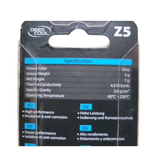 **NEW** DeepCool Thermal Compound Cooling Z5 3Grams DP-TIM-Z5-2 - Picture 3 of 5